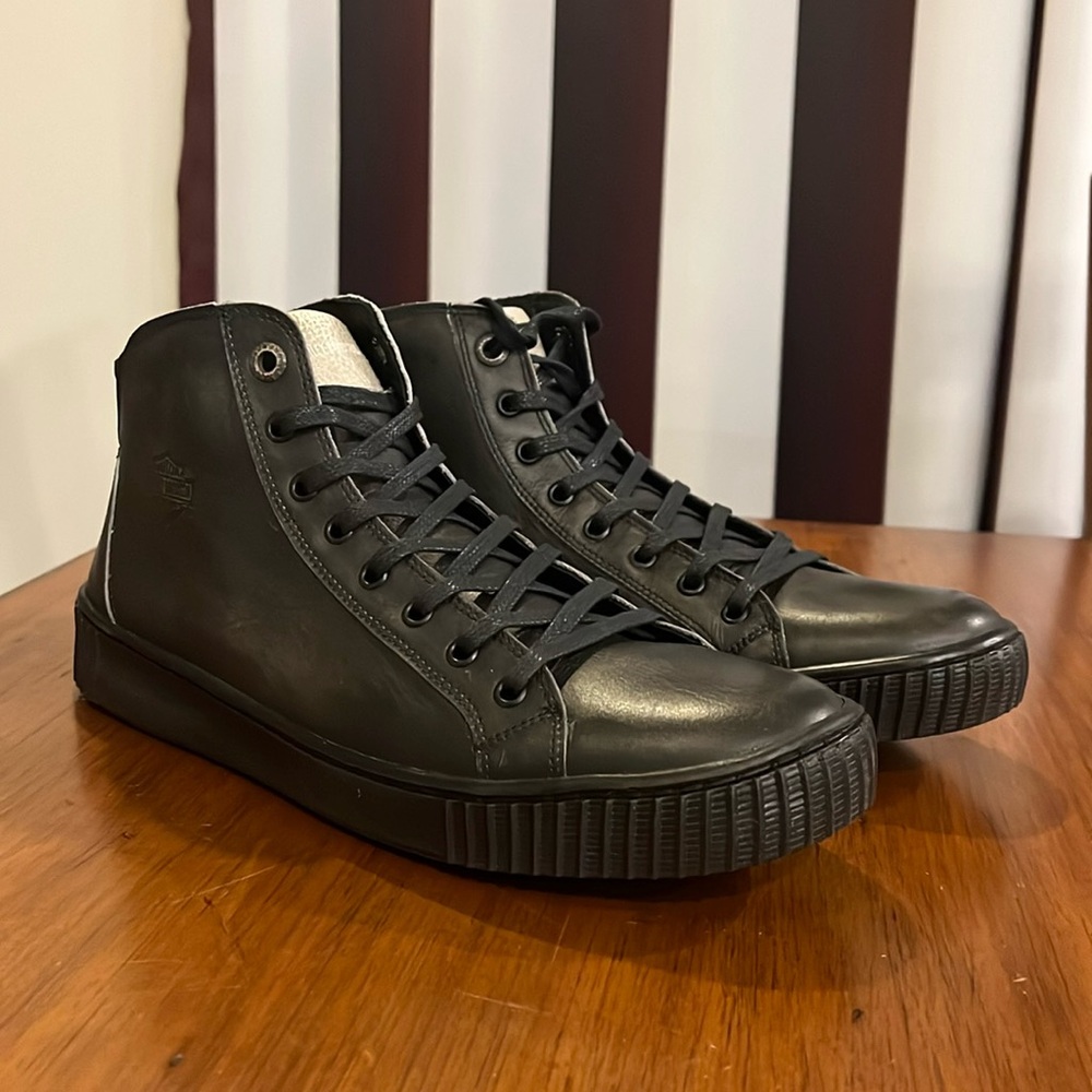 Harley Davidson Barren 5” Sneakers Shoes black new Mens Size 10.5